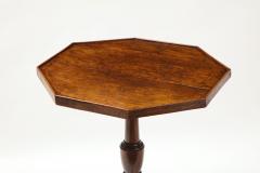 Burlwood Octagonal Tripod Table - 2848505