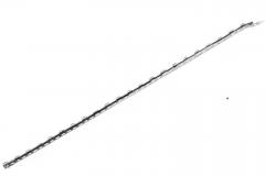 Burma Ruby No Heat and Diamond Straight Line Platinum Tennis Bracelet - 3897902