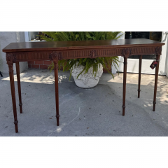 Burton Ching Georgian Style Mahogany Console Table - 3715821