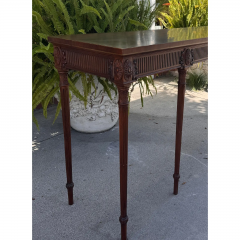 Burton Ching Georgian Style Mahogany Console Table - 3715842