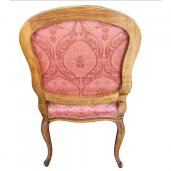 Burton Ching Louis XV Style Birch Arm Chair - 3730635