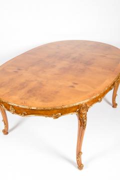 Burwood Dining Table with Gilt Design Details - 1037795