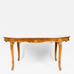 Burwood Dining Table with Gilt Design Details - 1039724
