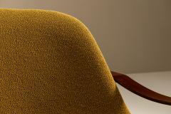 Busnelli Rare Tiki Bench Produced by Busnelli Newly Upholstered Italy 1960s - 4406353