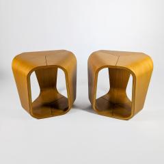 Busnelli SET OF 4 INFINITY Side tables by Enrico Cesana for Busnelli 1998  - 3147402