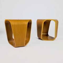Busnelli SET OF 4 INFINITY Side tables by Enrico Cesana for Busnelli 1998  - 3147403