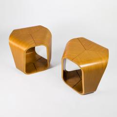 Busnelli SET OF 4 INFINITY Side tables by Enrico Cesana for Busnelli 1998  - 3147409