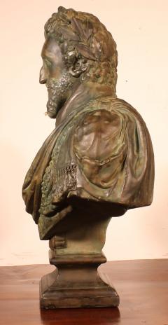 Bust Of Henri IV In Stucco After Barth l my Tremblay Circa 1900 - 2852301