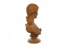 Bust of Girl with Braid  - 2772151