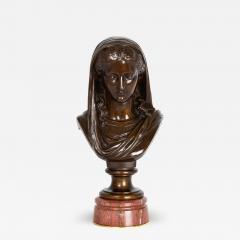 Bust of a Young Woman 1864 Eugene Aizelin - 4419148