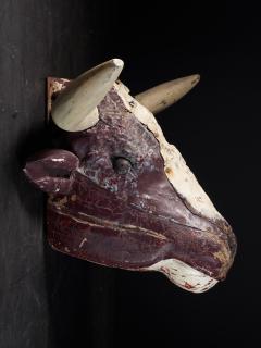 Butchers Exterior Shop Sign of a Steer Head - 1866969