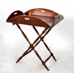 Butlers Tray on Stand Late 19th Early 20th Century - 4510961