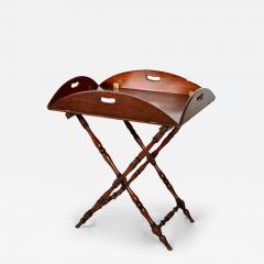 Butlers Tray on Stand Late 19th Early 20th Century - 4510962