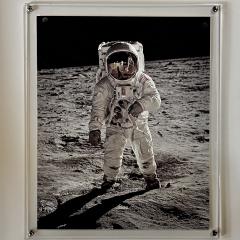 Buzz Aldrin Signed Print 2009 - 4153211