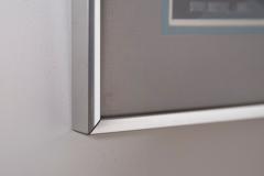 Byron Birdsall Watercolor Snow Landscape Painting Titled Blue Slope 1976 - 4491495