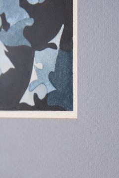 Byron Birdsall Watercolor Snow Landscape Painting Titled Chugach Shadows 1976 - 4490212