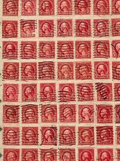 C 1910 Stamp Art Collage American - 2923430