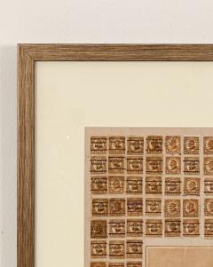 C 1910 Stamp Art Collage American - 2923442