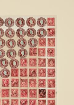 C 1910 Stamp Art Collage American - 3446561