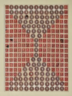 C 1910 Stamp Art Collage American - 3446564