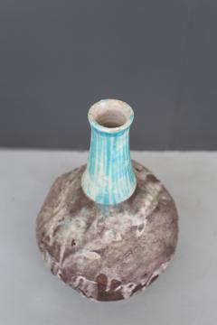 C A S Ceramiche Artistica Solimene Vietri Italian Ceramic Vase MidCentury Enamelled by C A S Vietri Italy 1950s - 1132249