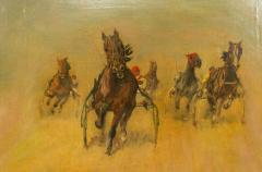 C Bauex Art Moderne Trotters Paintings - 4653926