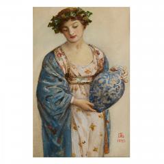 C F A Voysey Important Arts Crafts Presentation Cabinet by Voysey Alma Tadema RAs - 4622201