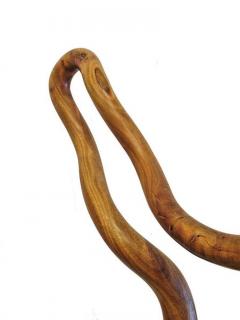 C H Hansen Modern Abstract Wood Sculpture by C H Hansen - 4651216