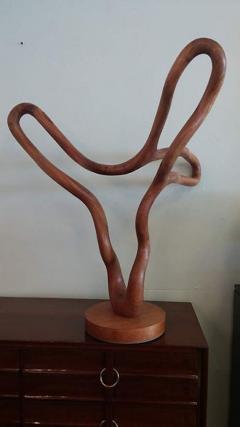 C H Hansen Modern Abstract Wood Sculpture by C H Hansen - 4651218