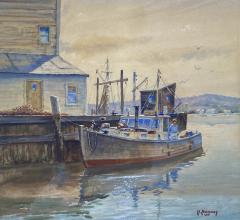 C Hjalmar Amundsen The Old Bay Boat Greenport Long Island  - 2967003
