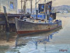 C Hjalmar Amundsen The Old Bay Boat Greenport Long Island  - 2967009