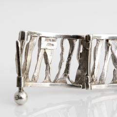 C Holm Silver Bracelet from C Holm Denmark 1950s - 596958