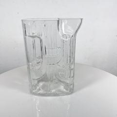 C J Riedel 1960s Modernist Pitcher Art Glass Crystal by C J Riedel for Riedel - 3122547