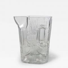 C J Riedel 1960s Modernist Pitcher Art Glass Crystal by C J Riedel for Riedel - 3130502