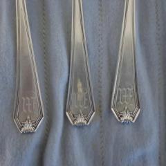 C Schomburg Son Set of Various Silver Cutlery - 3747540