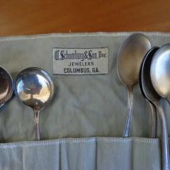 C Schomburg Son Set of Various Silver Cutlery - 3747542