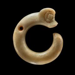 C Shaped Dragon Late Neolithic Period Hongshan Culture - 3579557