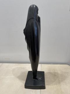 C line Lepage Superb Ceramic Veiled Lady from Marrakech by C line Lepage Art Deco France - 3085727