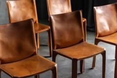 CAB 412 Chairs by Mario Bellini for Cassina Italy 1970s - 4150023