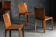 CAB 412 Chairs by Mario Bellini for Cassina Italy 1970s - 4150025