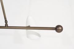 CALYX Chandelier in ORB and Brass - 2944334