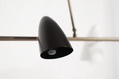 CALYX Chandelier in ORB and Brass - 2944338