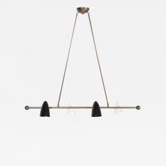 CALYX Chandelier in ORB and Brass - 2948912