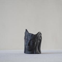 CARLO ALBERTO ROSSI Carlo Alberto Rossi Bucchero Female Head Ceramic Pencil Holder - 4609151