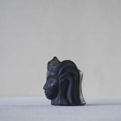 CARLO ALBERTO ROSSI Carlo Alberto Rossi Bucchero Female Head Ceramic Pencil Holder - 4609152
