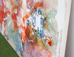 CAROLINA ALOTUS Iriss World Abstract Painting 2022 - 3389307