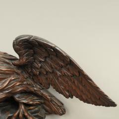 CARVED EAGLE WITH OUTSTRETCHED WINGS - 2977884