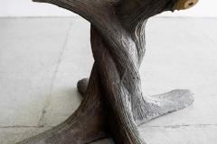 CAST STONE FAUX BOIS GARDEN SET - 1542250