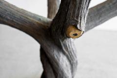 CAST STONE FAUX BOIS GARDEN SET - 1542252