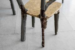 CAST STONE FAUX BOIS GARDEN SET - 1542262